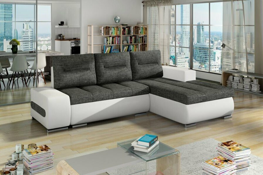 Ottala corner sofa bed with storage