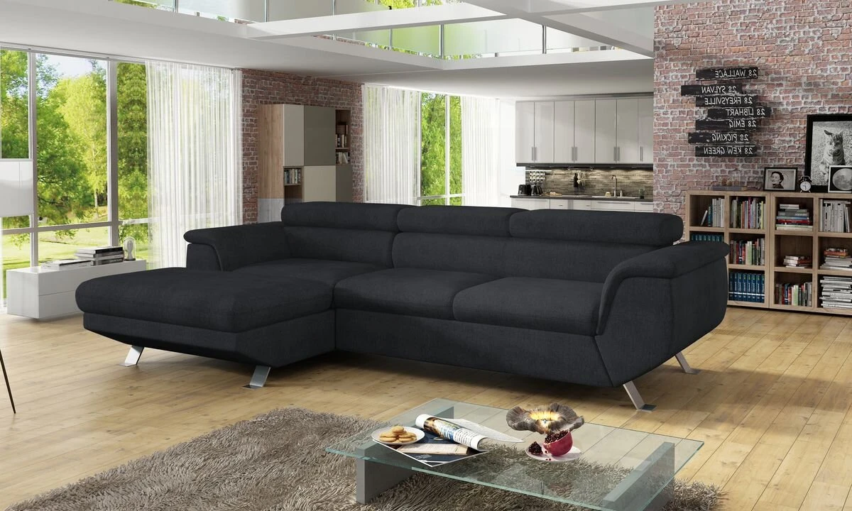 Nottingham corner sofa bed with storage A21