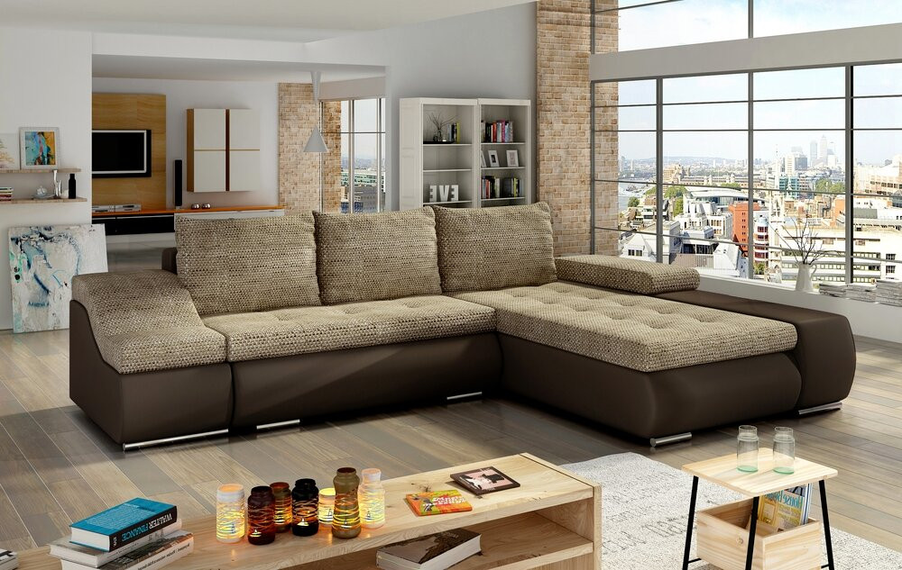 Bradford corner sofa bed with storage B03/S66