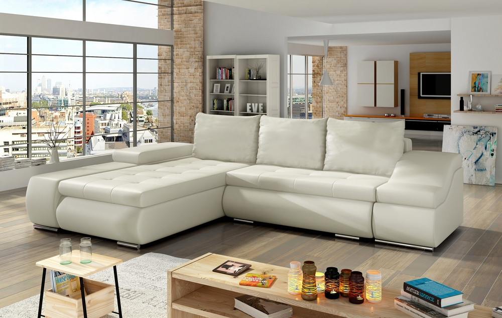 Bradford corner sofa bed with storage S33