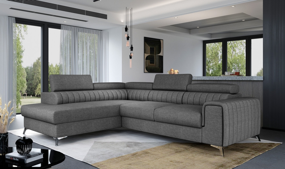 Oxford corner sofa bed with storage S05