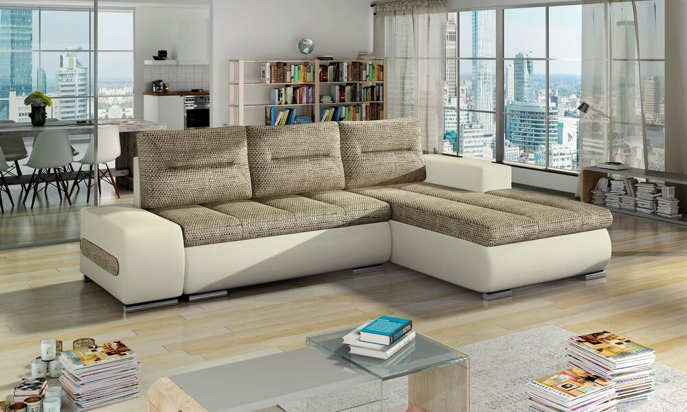 Derby corner sofa bed with storage B03/S33