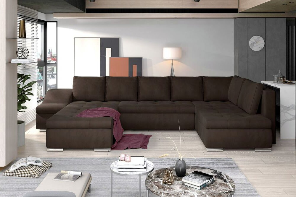 Southampton U shaped sofa bed with storage M29