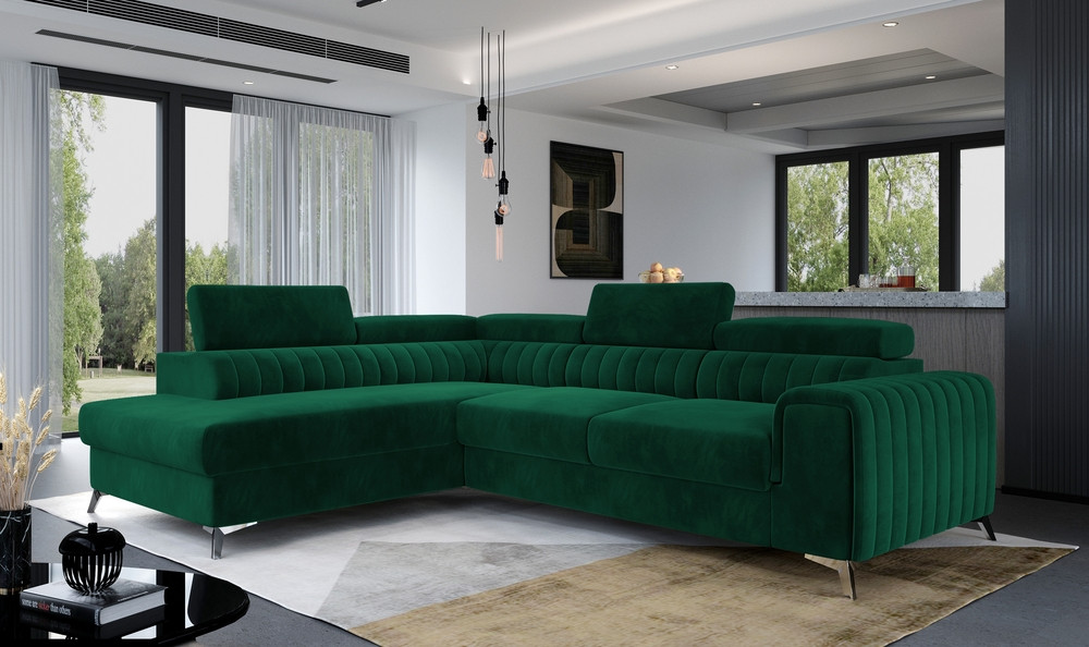 Oxford corner sofa bed with storage K19