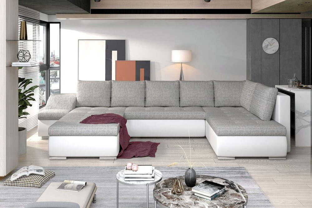 Southampton U shaped sofa bed with storage B01/S17