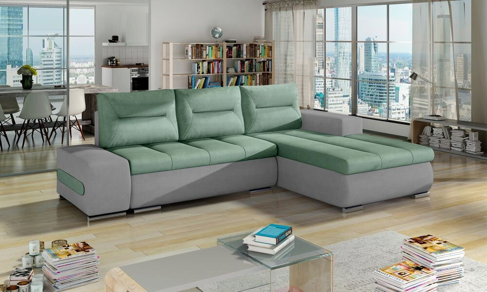 Derby corner sofa bed with storage S34/S83
