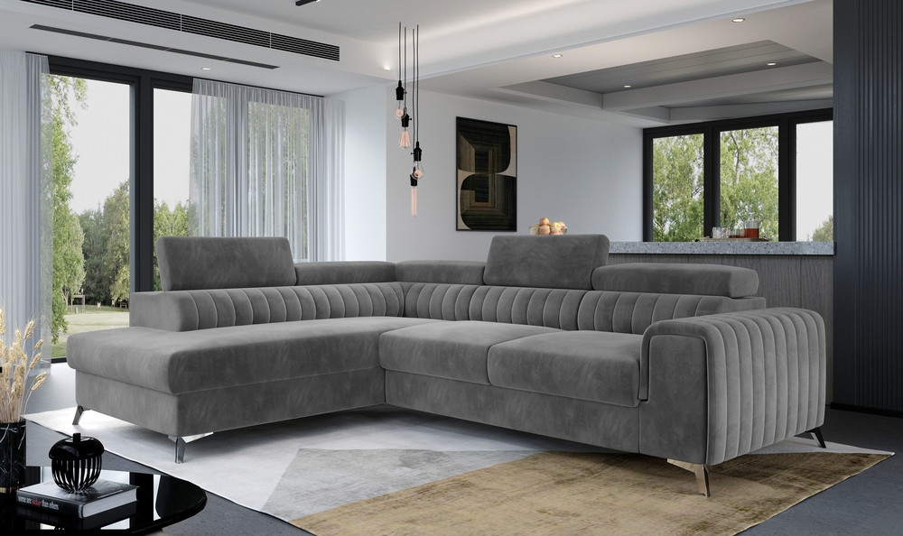 Oxford corner sofa bed with storage P06