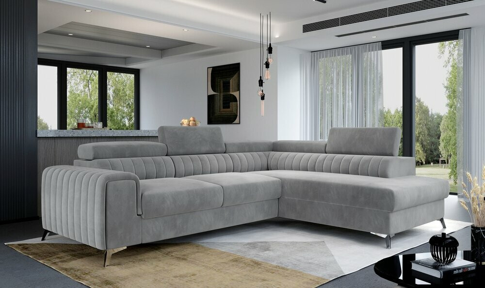 Oxford corner sofa bed with storage M84