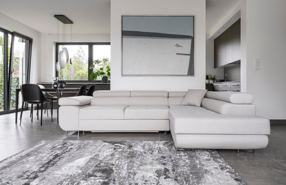 Coventry corner sofa bed with storage C02