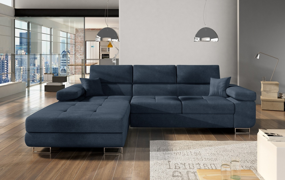 Hull corner sofa bed with storage S76