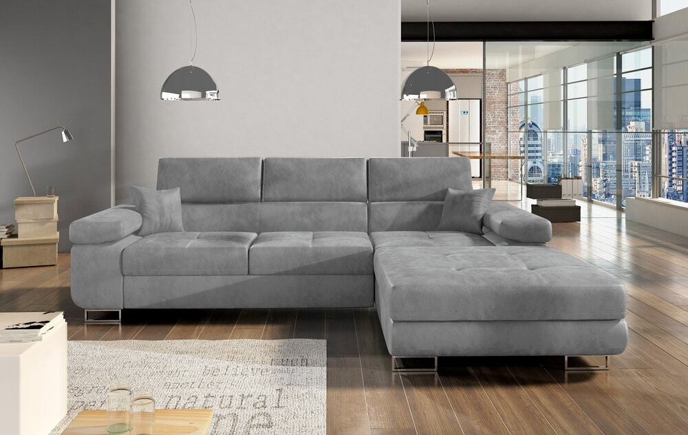 Hull corner sofa bed with storage M