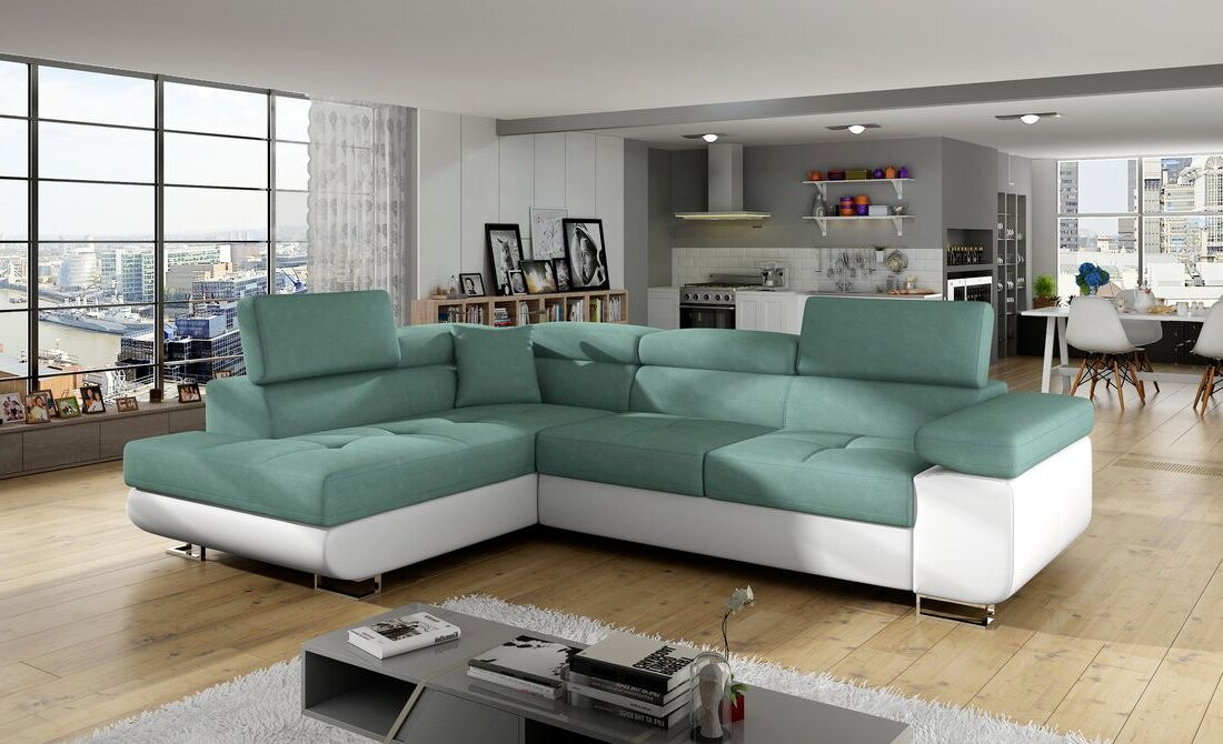 Coventry corner sofa bed with storage O83/S17