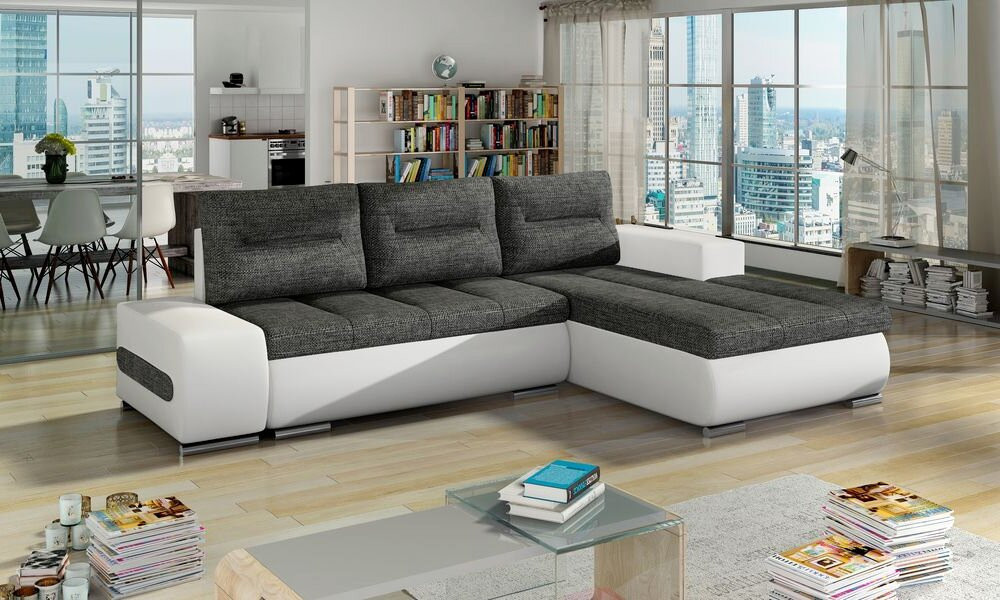 Derby corner sofa bed with storage S05/S17