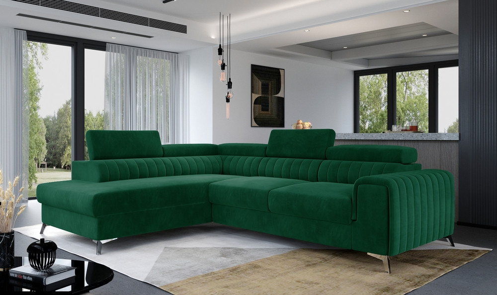 Oxford corner sofa bed with storage M37