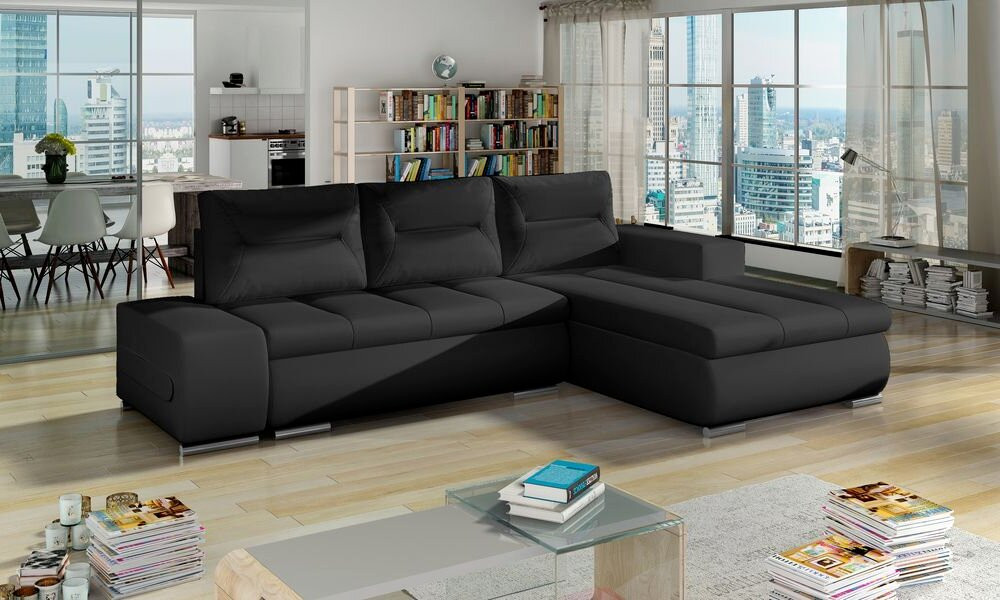Derby corner sofa bed with storage S11