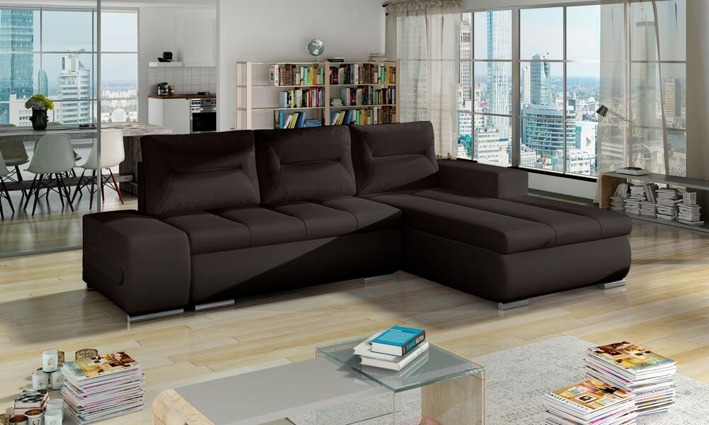 Derby corner sofa bed with storage S66