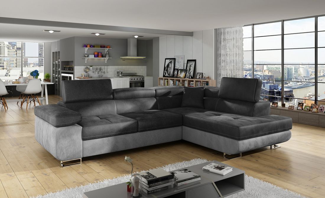 Coventry corner sofa bed with storage M97/M84