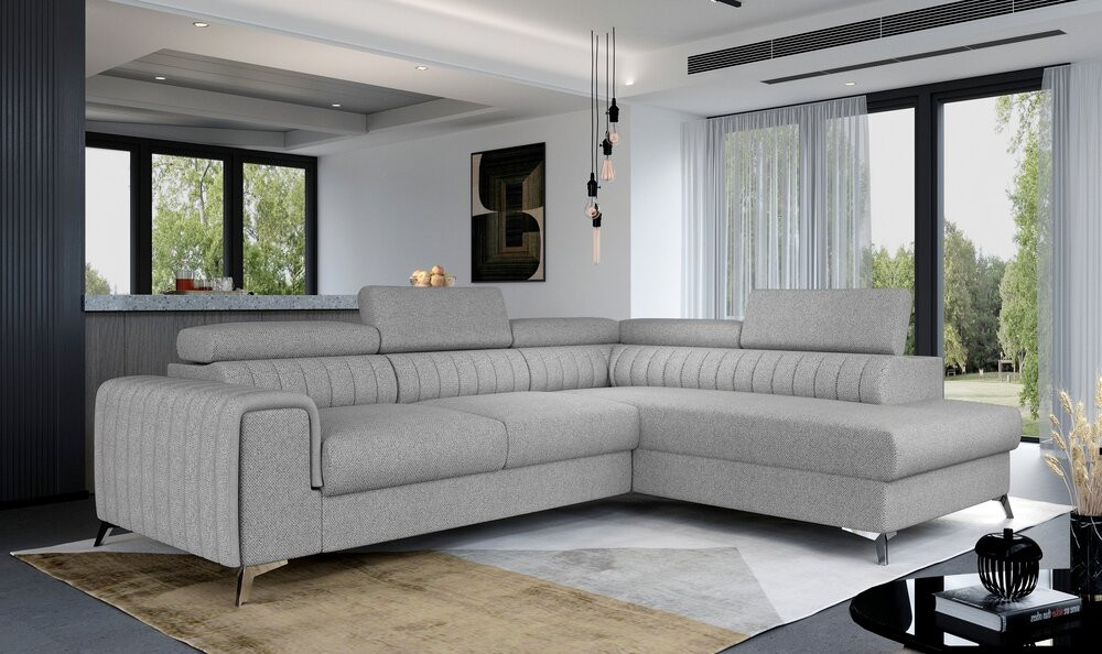 Oxford corner sofa bed with storage G81