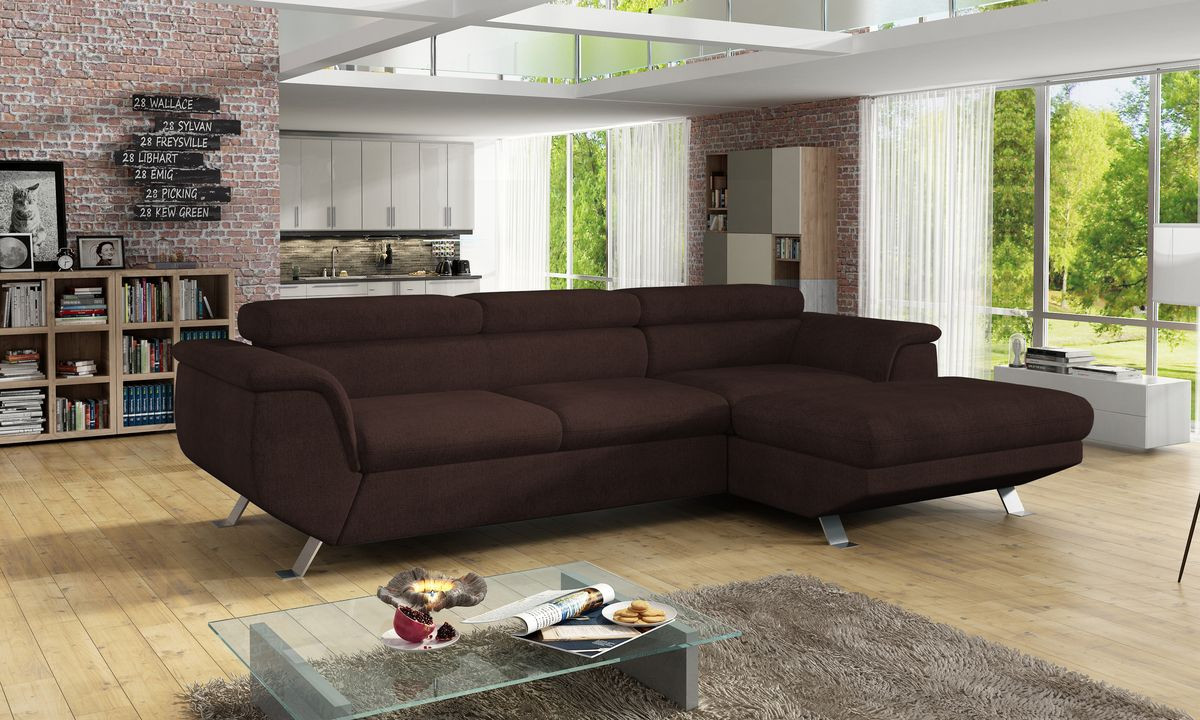 Nottingham corner sofa bed with storage A09
