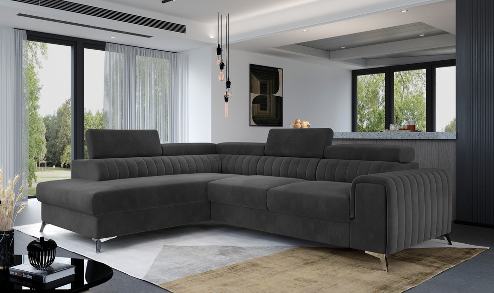 Oxford corner sofa bed with storage M97