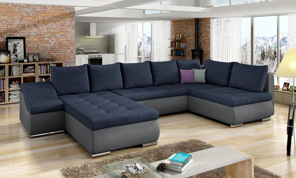 Southampton U shaped sofa bed with storage S76/S93