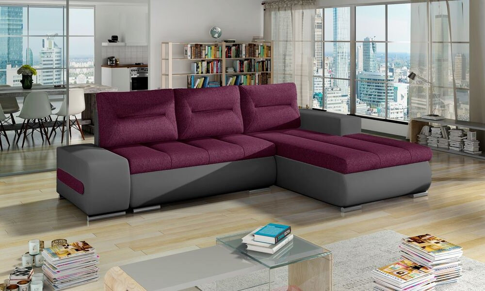 Derby corner sofa bed with storage L68/S29