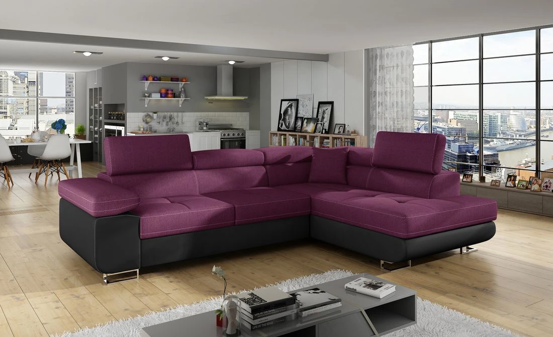 Coventry corner sofa bed with storage L68/S11